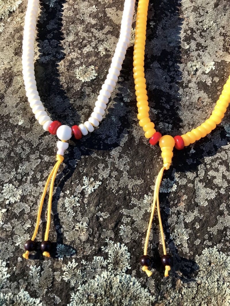 Acrylic Mala on Elastic Cord - Image 2