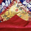 Altar Cloth with Yellow, Red and Blue Floral Brocade - Image 2