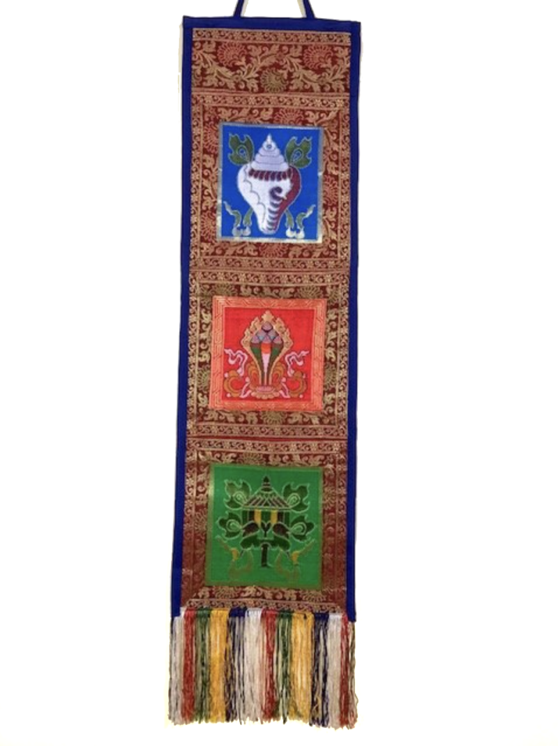 Auspicious Symbol Banner with Pockets - Image 15