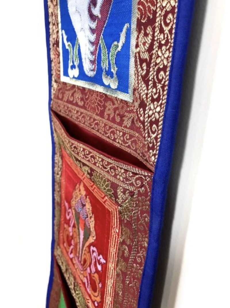Auspicious Symbol Banner with Pockets - Image 14