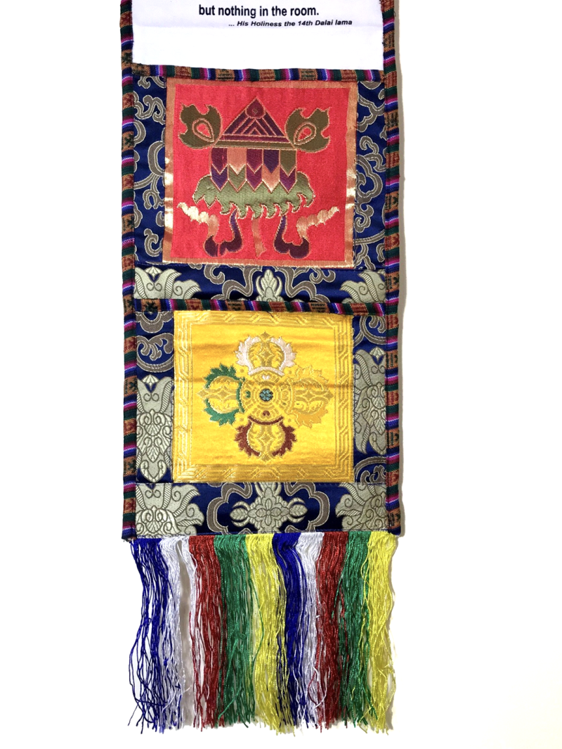 Auspicious Symbol Banner with Pockets - Image 13