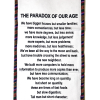 Banner with Quote from H.H the 14th Dalai Lama - Paradox of Our Age Banner - Image 2