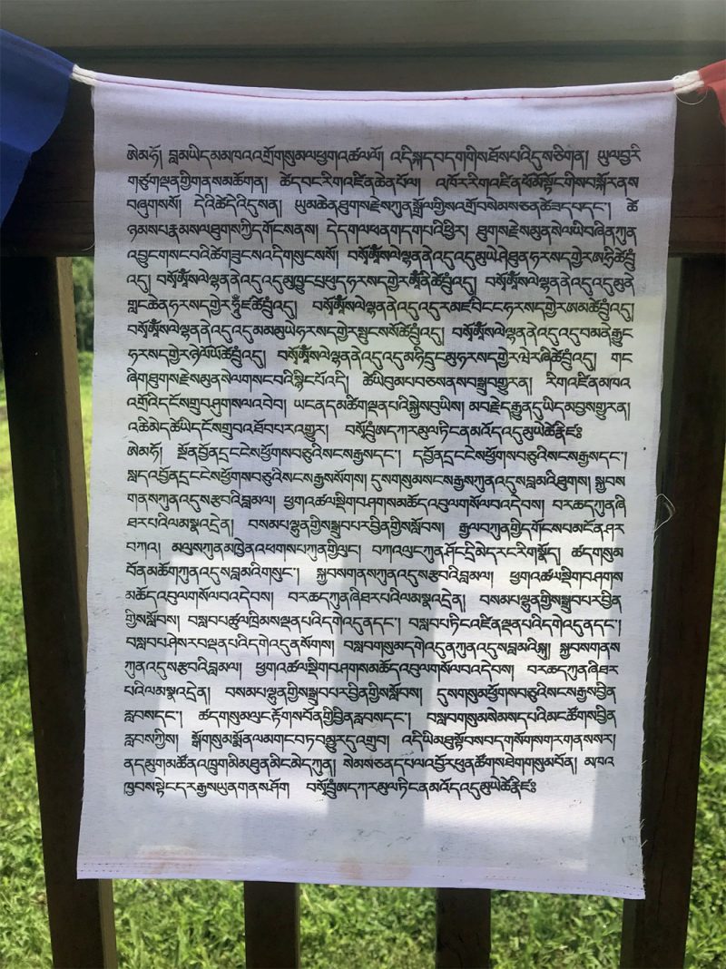 Bön Prayers – Prayer Flags set of 15 - Image 2