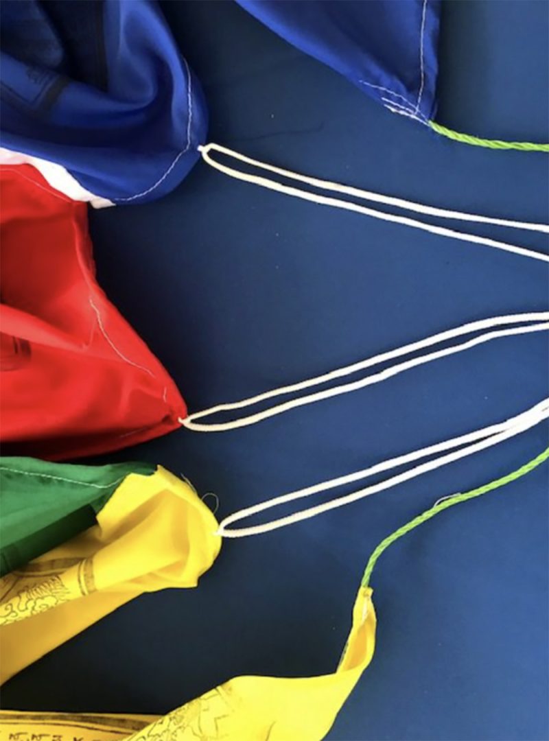 Bön Vertical Prayer Flag - Image 3
