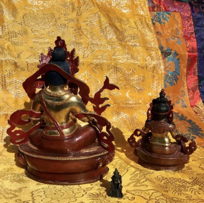 Dzambhala: Deity of Wealth and Prosperity Statue - Image 2