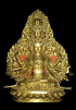 Gyalwa Duepa: A statue in Triten Norbutse Monastery