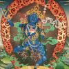 Khandro (Goddess) of the Dream Yoga Practice: Gyuma Chenmo Thangka - Image 3