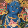Khandro (Goddess) of the Dream Yoga Practice: Gyuma Chenmo Thangka - Image 4