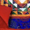 Large Quilted Altar Cloth with Gold-Colored Thread - Image 3