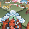 Ma Gyu with Retinue Thangka - Image 5