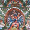 Ma Gyu with Retinue Thangka - Image 3