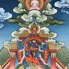 Ma Gyu with Retinue Thangka - Image 4
