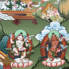 Ma Gyu with Retinue Thangka - Image 9