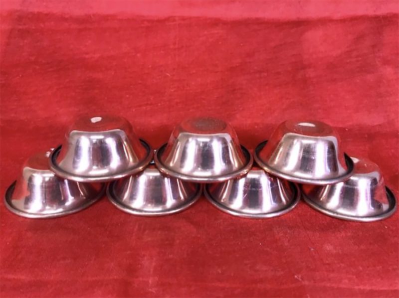 Offering Bowl Set of 7: Copper