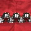Offering Bowl set of 7: White Metal, 3.5″ diameter