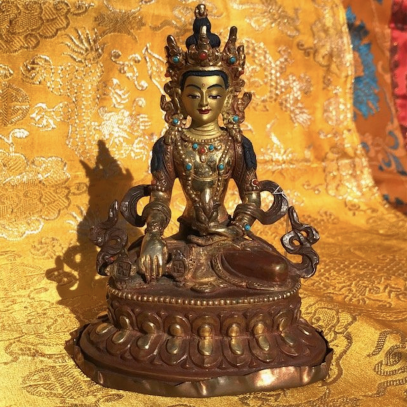 Sangye Menlha: Bön Medicine Buddha Statue - Image 2