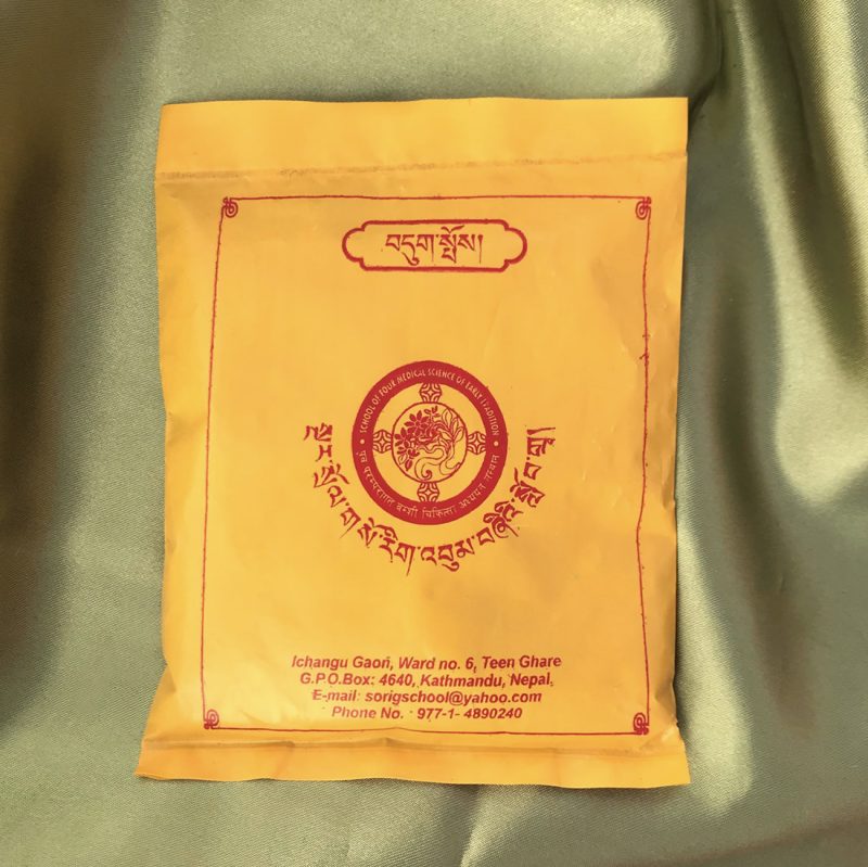 Traditional Sorig Bumzhi Tibetan Incense Powder