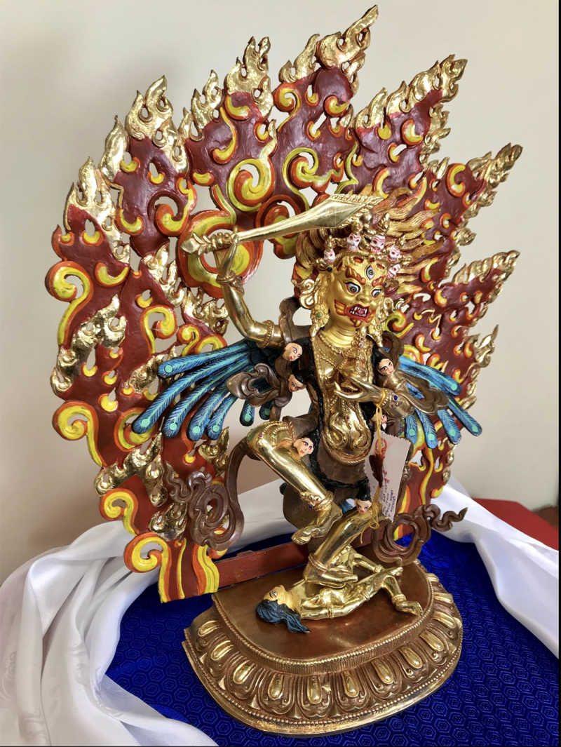 Yeshé Walmo Statue - Image 4