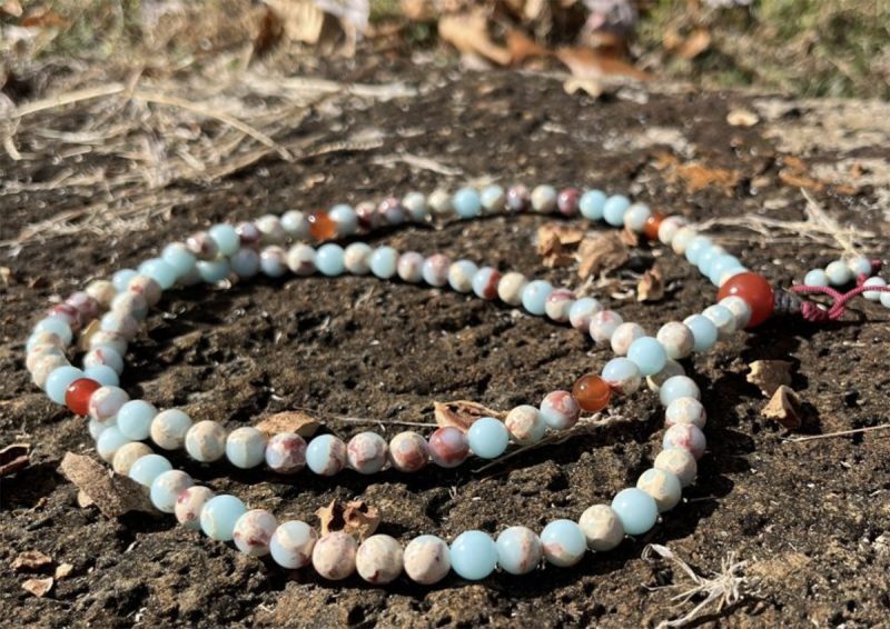 Aqua Terra Jasper Mala - Image 2