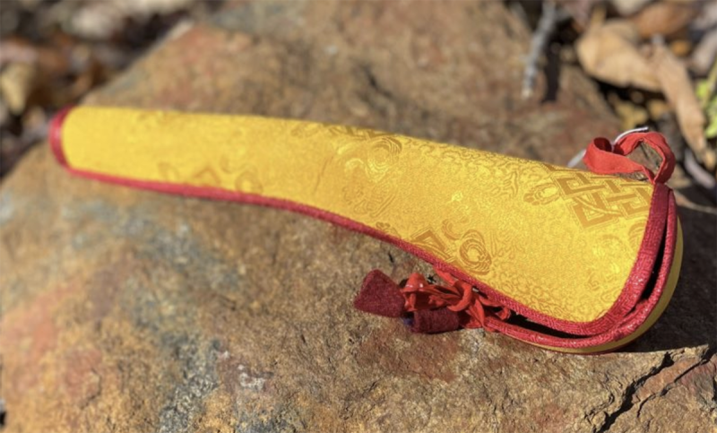Kangling with Yellow Brocade - Image 4