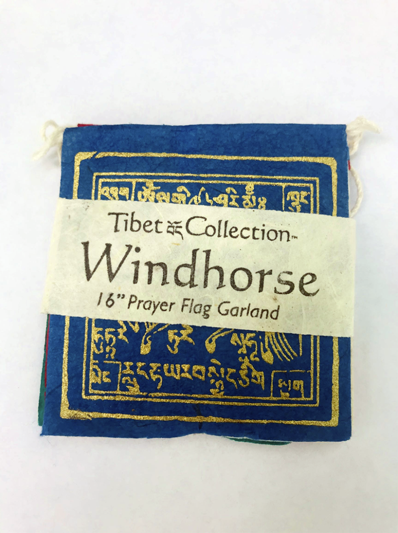 Windhorse – Mini Prayer Flags set of 5 - Image 2