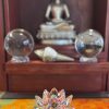 Multi Color Glass Lotus