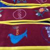 Embroidered Meditation Belt with Yellow Lining - Image 2