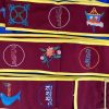 Embroidered Meditation Belt with Yellow Lining - Image 3